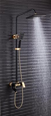 China Moderner Badezimmer-Duschkopf-Satz-Regenschauer-Hahn kombiniertes 0.15-0.20um zu verkaufen