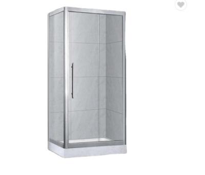 China Vidrio artificial de la cabina del recinto del baño de ducha del vapor con el retrete en venta