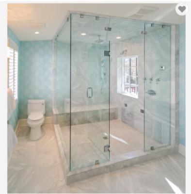 China Dubai de lujo que resbala la puerta de acero inoxidable del sitio de ducha de la cabina de la ducha en venta