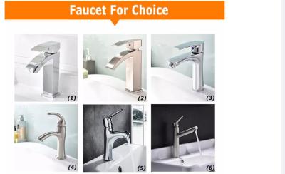 China Washroom Sanitary Ware Water Tap 1.2GPM Faucet Shower Mixer Tap for sale