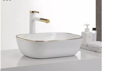 China Upc Table Counter Bathroom Wash Basin Vanity Hand Wash Basin Polished for sale