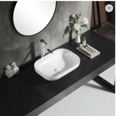 China Mármol pulido rectangular del lavabo temporal X12 del lavado a mano 12 en venta