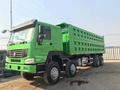 China 2021 made in china tractor head 8*4 12 Tires Sinotruck Howo tipper  dump truck heavy duty dump trucks for sale