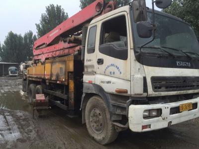China 37M 42M putzmeister CONCRETE PUMPS ISUZU truck Truck-Mounted Concrete Pump for sale