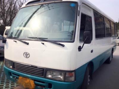 Китай 29 мест использовали автобус каботажного судна ТОЙОТА цилиндра двигателя 6 ручного привода бензина Тойота выведенный автобусом для продажи продается