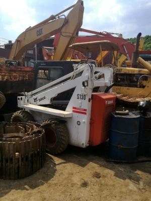 China used Backhoe loader mini bobcat for sale 2012 s130 s160 made in original UK located in china for sale