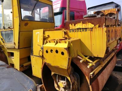 China bomag   BW202 compator used road roller germany roller compact four tires roller  deutz engine for sale