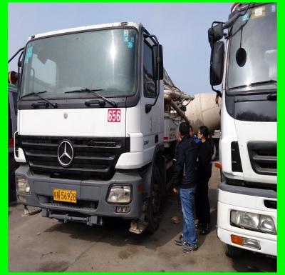 China 2013 37m 2hand zoomlion benz concrete pump  Truck,Isuzu Concrete Mixer,China Concrete mound truck mixer for sale