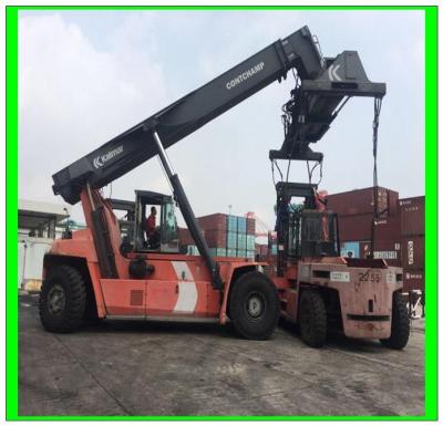 China DC45000 45T 2009 Kalmar container forklift Handler - heavy machinery Stacker for sale