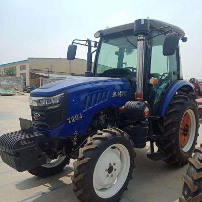 China 180HP 4WD Walking Diesel Big Power Agricultural Machine Large Lwan Garden Farm Tractor  front tyreransmission box for sale