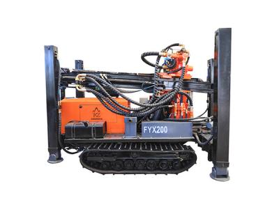 China FY180/FY200 180m 200m STEEL TRACK CRAWLER WATER WELL DRILLING  machine portable water well drilling rigs deep for sale