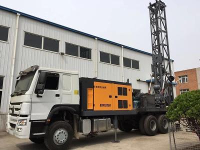 China 100m 120m 150m used trailer mounted water well drilling rigs portable waterwell drilling rig   equipment for sale