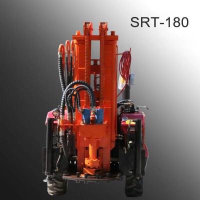 China 100m 120m 150m wheel tracto WATER WELL DRILLING RIG  shallow  water well drilling equipment water well rig  well digging for sale