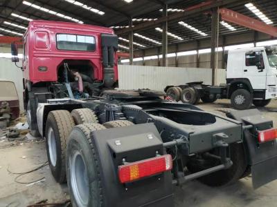 China dumper semi trailer tractor head 6*4 10 Tires Sinotruck Howo tipper  dump truck tractor truck flatbed semi-trailer for sale