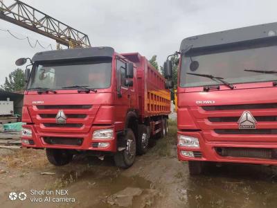 China 2020 MADE IN CHINA TRACTOR HEAD 8*4 12 TIRES SINOTRUCK HOWO TIPPER  DUMP TRUCK EMISSION STANDARD EURO2 for sale