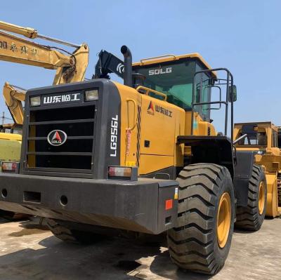 China Used China Wheel Loader Lingong LG956L Front Loader with Good Condition for sale