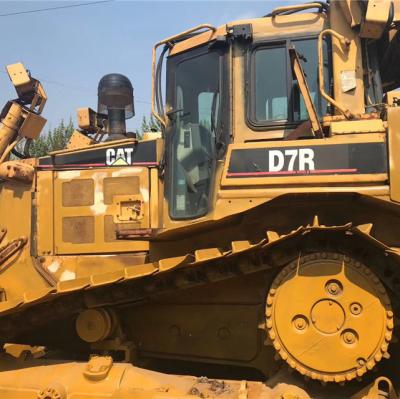 China Used Caterpillar D7r Crawler Bulldozer with Ripper and Winch for Sale for sale