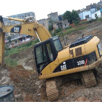 China Used Caterpillar Excavator 320d Crawler Digger with Diesel Engine for sale