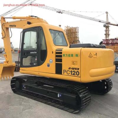 China Good Condition Used Komats U PC120 Small Excavator with Good Price for Sale for sale