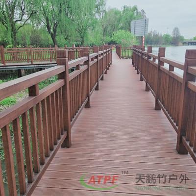 China Custom Porch Bamboo Deck Railing Baluster Sustainable for sale