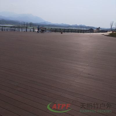 中国 18mm 炭化竹フェンス 壁カバー 外装 オーダーメイド 販売のため