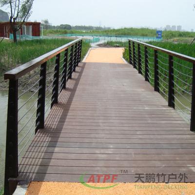 China Planchas de piso de bambú X Treme de piso de 20 pies en venta