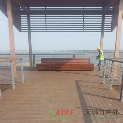 Chine Panneaux muraux extérieurs en bois de bambou à vendre