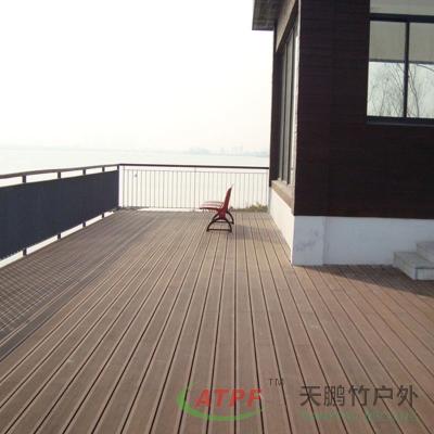 China Patio Wooden Floor Decking Boards Planks Bamboo Material for sale