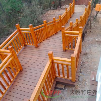 China Public Place Weathered 6ft Decking Boards Premium Bamboo for sale