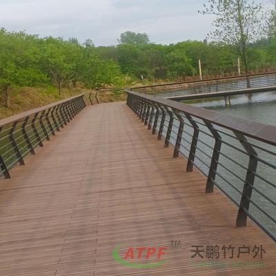 China Premium Bamboo 90mm Decking Boards Pressure Treated OEM for sale