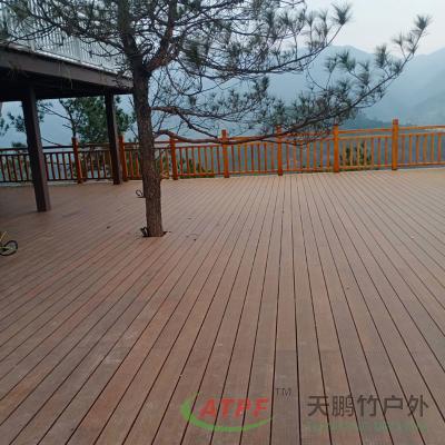 China Pathway Wood Bamboo Decking Boards Outdoor Flooring for sale