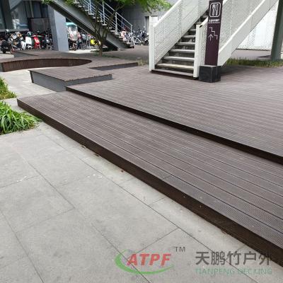 China Tableros de cubierta de bambú de madera paneles 3.6M para jardín en venta