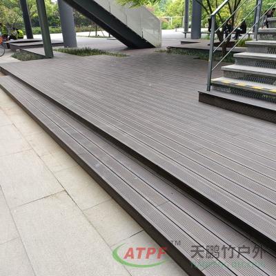 China Weather Resistant Bamboo Wood Decking Planks Boards Bulk for sale