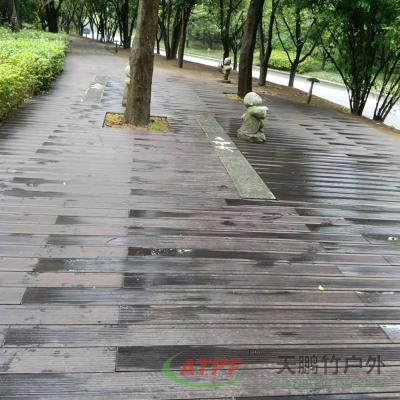 China Walkway Porch Floor Boards Bamboo Decking 8 Inch for sale