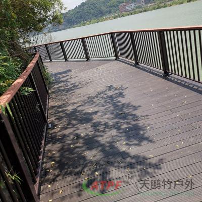 China Bamboo Wood Floor Decking Boards Pressure Treated Deck Lumber for sale