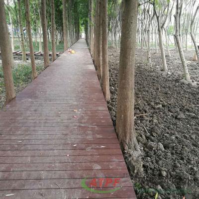 China Placas permanentes de deck de bambu carbonizado de 8 pés ISO14000 à venda