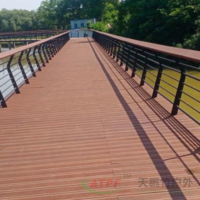 China CE Certified Carbonized Bamboo Decking Pressure Treated Deck Boards for sale