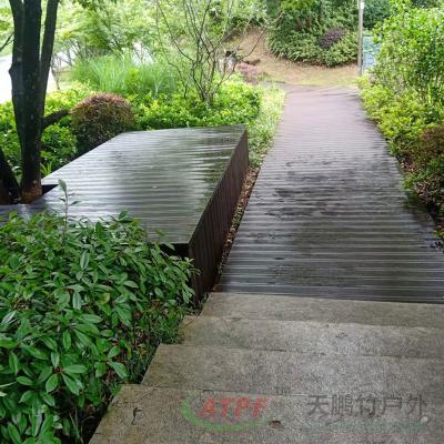 China Watertight Timber Bamboo Wood Decking Boards 8ft Sustainable for sale