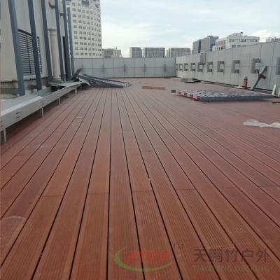 China Eco Friendly Bamboo Decking Boards For Garden 5.4M Anti Slip for sale
