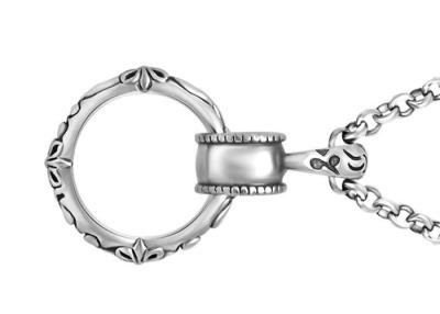 Китай Серебряная нержавеющая сталь переплела ожерелье обруча привесное для подарка партии/семьи продается
