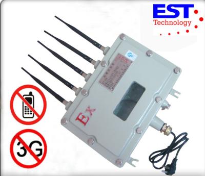 China Wifi / Bluetooth / Wireless Video Cell Phone Signal Jammer CDMA , GSM , PHS , DCS , 3G for sale