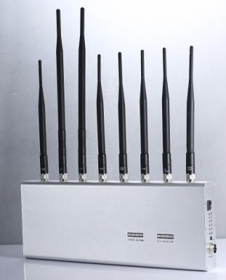 China Jammer ajustável do sinal do telemóvel, antenas do construtor do sinal do telemóvel que obstruem 2 à venda