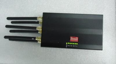 China 6 Antennas Portable GPS Signal Jammer ET-808HI For Custom , 1500 - 1600MHz for sale