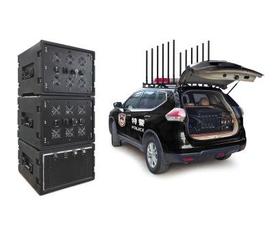 China Vehicle Mounted GSM 3G 4G LTE 5G WIFI GPS Remote Control Cell Phone Signal Jammer for sale