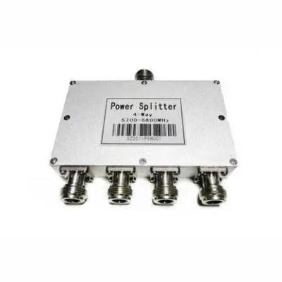 China 4 Way Power Divider / Splitter 140x140x60 Mm Communications Accessories for sale