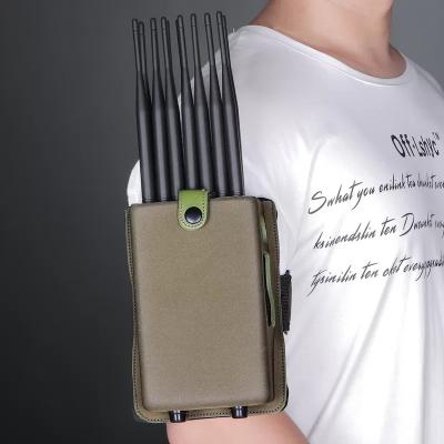 China 28 Bands Handheld Cell Phone Jammer WIFI GPS UHF VHF 315 433 12 Months Warranty for sale