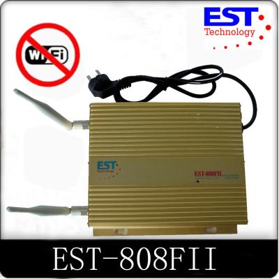 China 30dBm Wifi / Blue Tooth / Wireless Video Jammer EST-808FII With 2 Antenna for sale