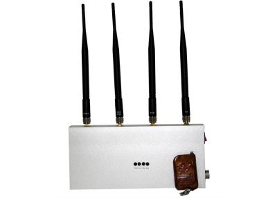 China 5 Band 3G 4W Remote Control Jammer Blocker EST-505D , 2100 - 2200MHZ for sale
