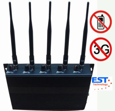 China High Power Cell Phone Signal Jammer For Schools EST-505C with Remote Control for sale