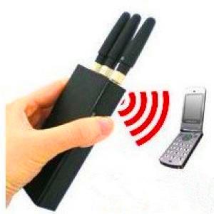 China Portable 2G 3G Mobile Phone Signal Jammer / Breaker / Isolator EST-808HB for sale